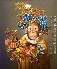 Famous Monkey Paintings - Dress Monkey 4